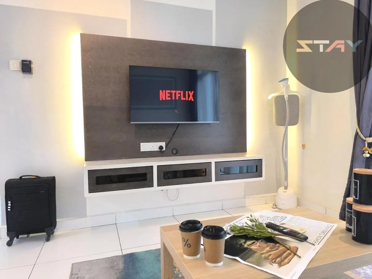 شقة Platino Warm And Stylish 10Pax Neflix By Stay جوهر بهرو